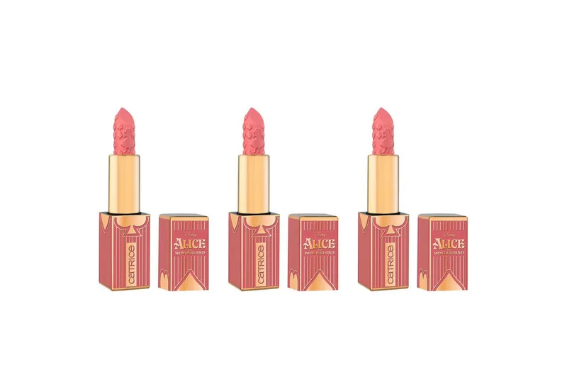 Lippenstift Disney Alice in Wonderland Semi-Matte Lipstick, 3-tlg. fra Catrice i Where Am I? – produktbillede 1 af 3