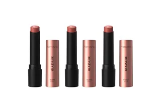 Lippenstift GLASS LIKE GLOSS STICK, 3-tlg., mit glaseffektähnlichem Finish fra Catrice i Beige – produktbillede 1 af 5