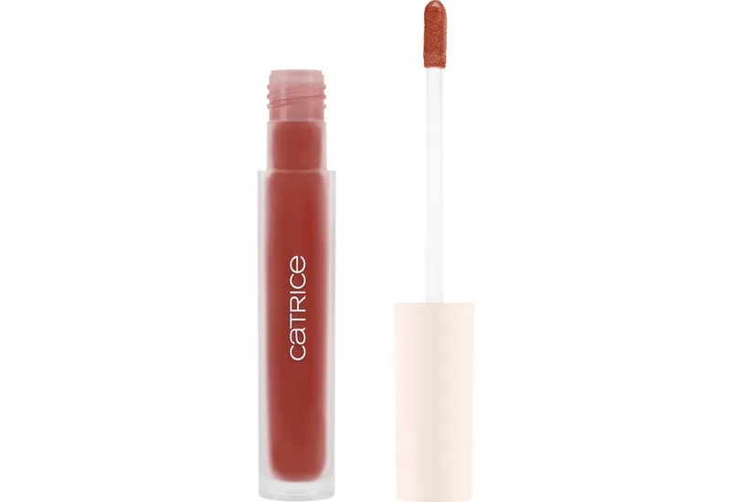 Lippenstift SOFT EMBRACE Pillow Matte Lip Mousse, 3-tlg. von Catrice in Beige – Produktfoto 3 von 4
