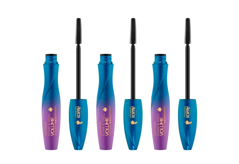 Mascara Disney Alice in Wonderland Glam & Doll Volume Mascara Waterproof, 3-tlg. von Catrice in Schwarz – Produktfoto 1 von 3