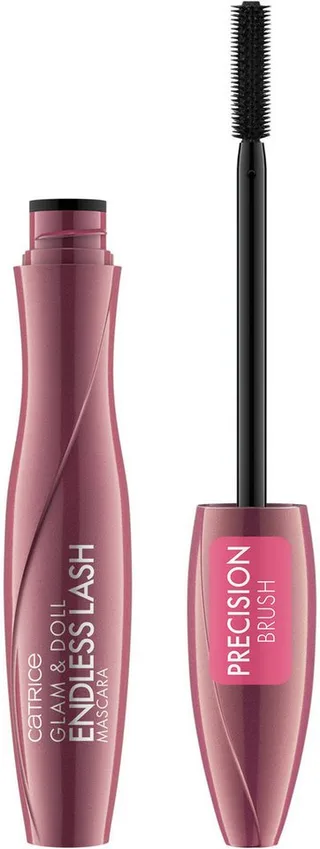 Mascara Glam & Doll Endless Lash Mascara, 3er Pack, mit Präzisionsbürste fra Catrice i Sort – produktbillede 2 af 5
