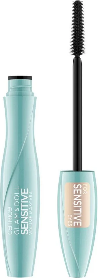 Mascara Glam & Doll Sensitive Volume, 3-tlg., mit präziser Bürste fra Catrice i Sort – produktbillede 3 af 4