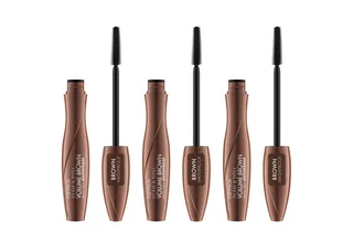 Mascara Glam & Doll Volume Brown Mascara Waterproof, 3-tlg., Wasserfest und volumengebend für einen natürlichen Alltagslook! fra Catrice i Brun – produktbillede 1 af 5