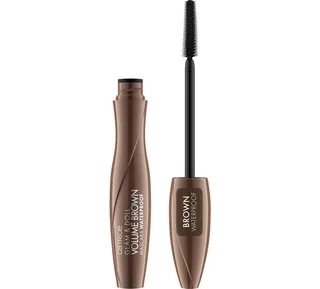 Mascara Glam & Doll Volume Brown Mascara Waterproof, 3-tlg., Wasserfest und volumengebend für einen natürlichen Alltagslook! fra Catrice i Brun – produktbillede 2 af 5
