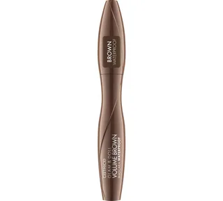 Mascara Glam & Doll Volume Brown Mascara Waterproof, 3-tlg., Wasserfest und volumengebend für einen natürlichen Alltagslook! fra Catrice i Brun – produktbillede 3 af 5