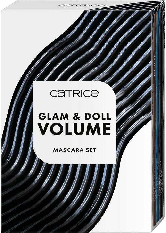 Mascara-Set Glam & Doll Volume Mascara Set, 3-tlg. fra Catrice i Sort – produktbillede 2 af 4