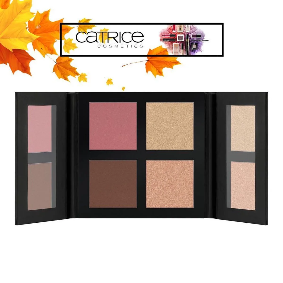 Oogschaduw palette Limited Edition - Astrology van Catrice in 4 kleuren – productfoto