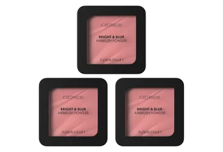 Puder Bright & Blur Airbrush Powder, 3-tlg. von Catrice in Rosa – Produktfoto 1 von 5