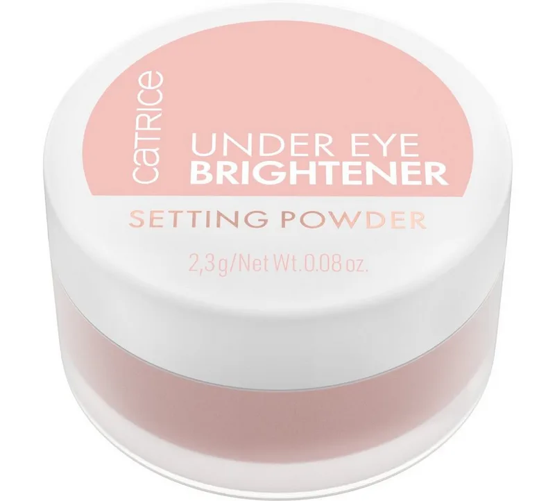 Puder UNDER EYE BRIGHTENER SETTING POWDER, 3-tlg., Loses Puder, frisches und strahlendes Finish, pflegt die Haut. von Catrice in Rosa – Produktfoto 2 von 5
