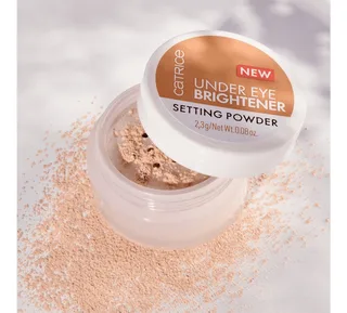 Puder UNDER EYE BRIGHTENER SETTING POWDER, 3-tlg., Loses Puder, frisches und strahlendes Finish, pflegt die Haut. de Catrice en Beige – photo du produit 5 sur 5