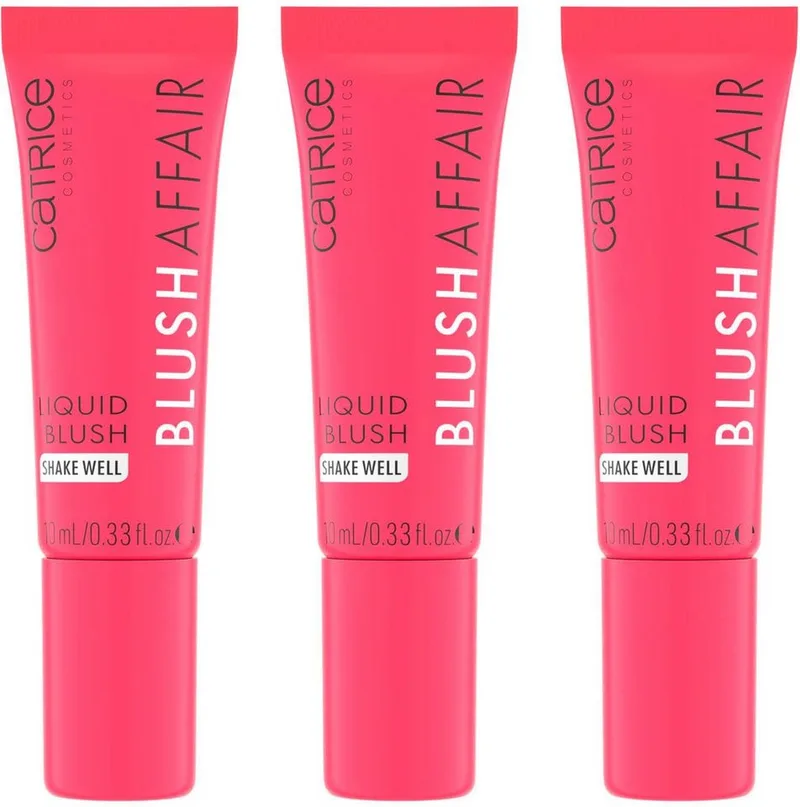 Rouge Blush Affair Liquid Blush, 3-tlg., mit pflegender Eigenschaft van Catrice in Roze – productfoto 1 van 5