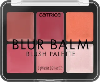 Rouge-Palette Blur Balm Blush Palette, Perfekt für zarte Akzente oder kräftige Farbmomente fra Catrice i Flerfarvet – produktbillede 1 af 3