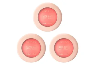 Rouge Soft Glam Baked Blush, 3-tlg., Lichtreflektierende Perlen für eine natürliche Ausstrahlung fra Catrice i Lyserød – produktbillede 1 af 5