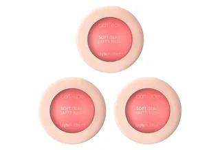 Rouge Soft Glam Baked Blush, 3-tlg., Lichtreflektierende Perlen für eine natürliche Ausstrahlung fra Catrice i Lyserød – produktbillede 1 af 5