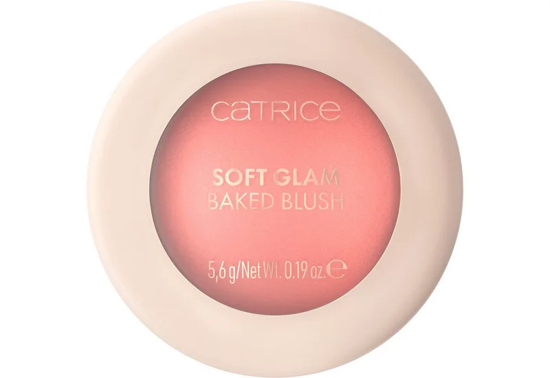 Rouge Soft Glam Baked Blush, 3-tlg., Lichtreflektierende Perlen für eine natürliche Ausstrahlung fra Catrice i Lyserød – produktbillede 2 af 5