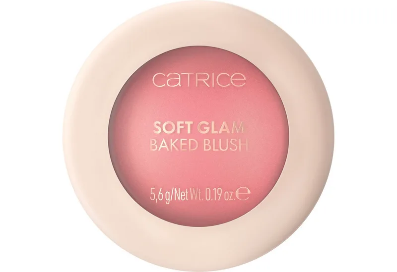 Rouge Soft Glam Baked Blush, 3-tlg., Lichtreflektierende Perlen für eine natürliche Ausstrahlung fra Catrice i Lyserød – produktbillede 2 af 5