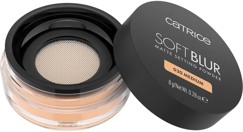 Soft Blur Matte Setting Powder Fixeerpoeder de Catrice en Rose, 8 g – photo du produit 2 sur 3