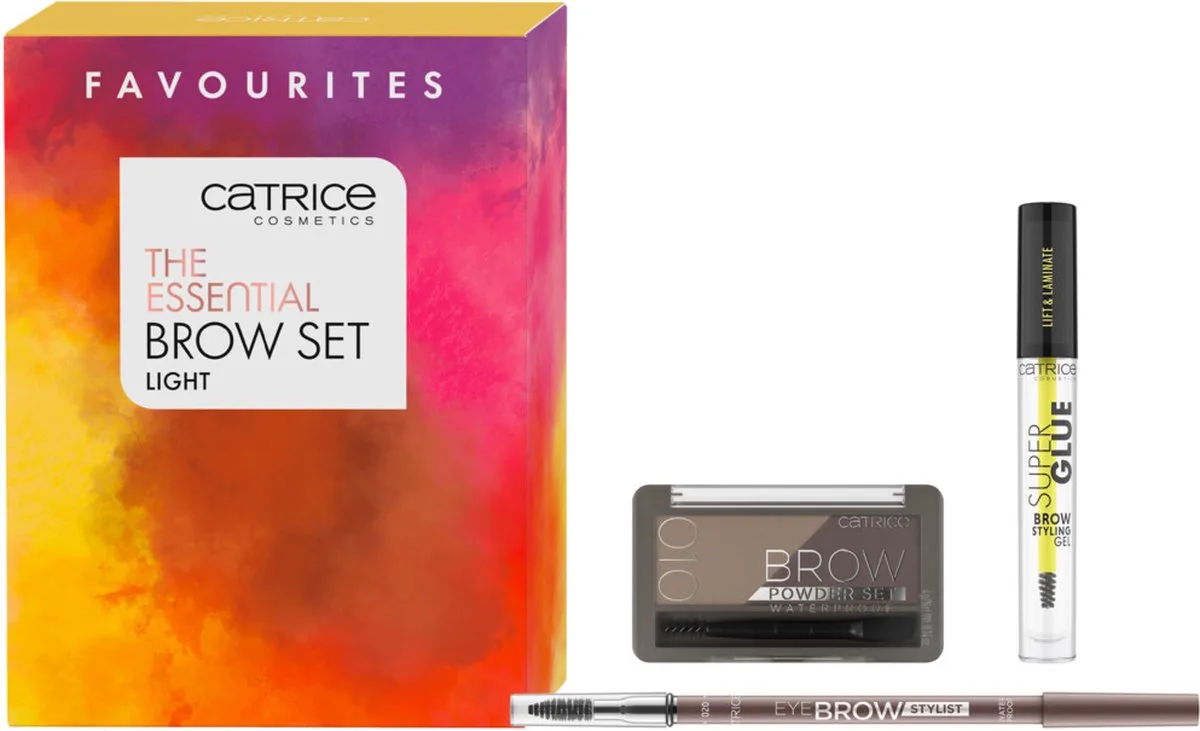 The Essential Brow Set Light de Catrice en Lichtbruin – photo du produit