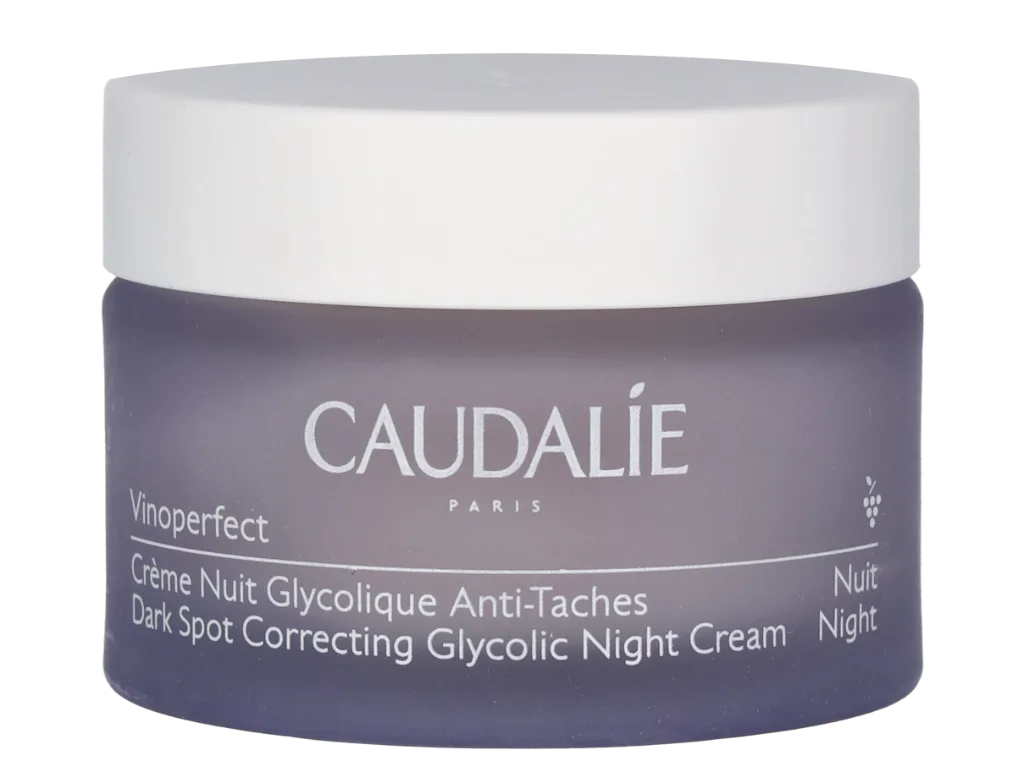 Vinoperfect Dark Spot Corr. Glycolic Night Cream Nacht crème de Caudalie en 50 ml – photo du produit