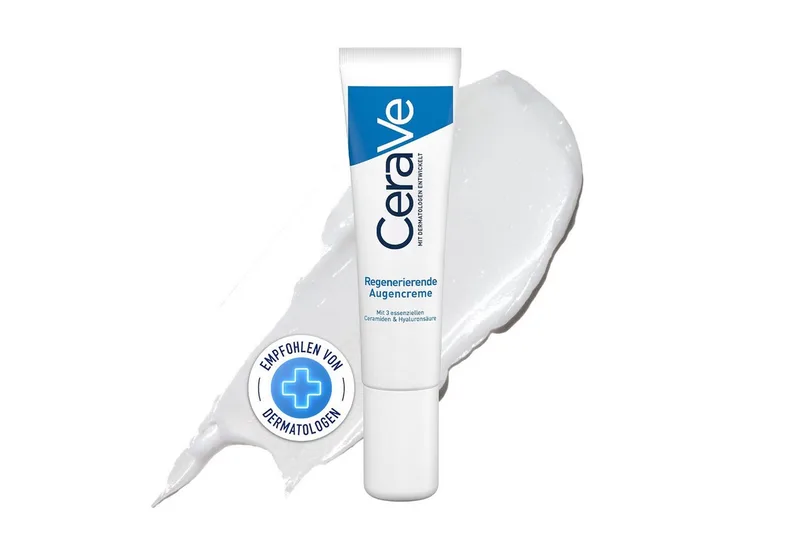 Augencreme gegen Augenringe und Schwellungen, Mit Hyaluron und 3 essenziellen Ceramiden, Regenerierende Augencreme by CeraVe – product photo 1 of 5