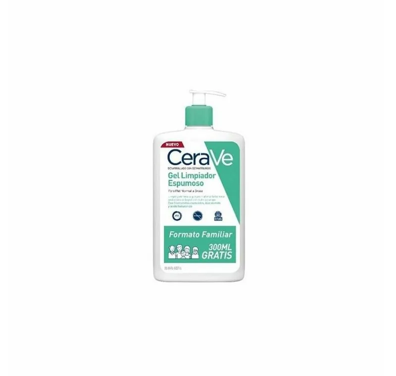 Foaming Cleanser - Normal to Oily Skin by CeraVe in 1000 ml – product photo 2 of 3