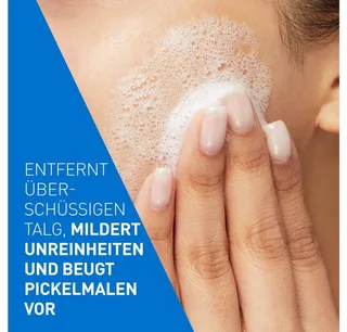 Gesichtspflege porentiefe Reinigung Gel gegen unreiner, zu Akne neigender Haut von CeraVe in 236 ml – Produktfoto 5 von 5