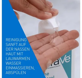 Gesichtspflege porentiefe Reinigung Gel gegen unreiner, zu Akne neigender Haut von CeraVe in 236 ml – Produktfoto 4 von 5
