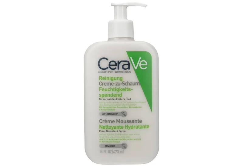Hautreinigungs-Set CERAVE Creme-zu-Schaum Reinigung PZN 18909917 von CeraVe in 473 ml – Produktfoto 1 von 2