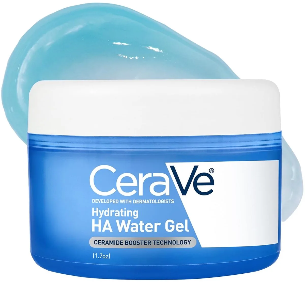 Hydrating Hyaluronic Acid Water Gel – Gezichtscrème met Hyaluronzuur & Niacinamide – Parfumvrij van CeraVe – productfoto