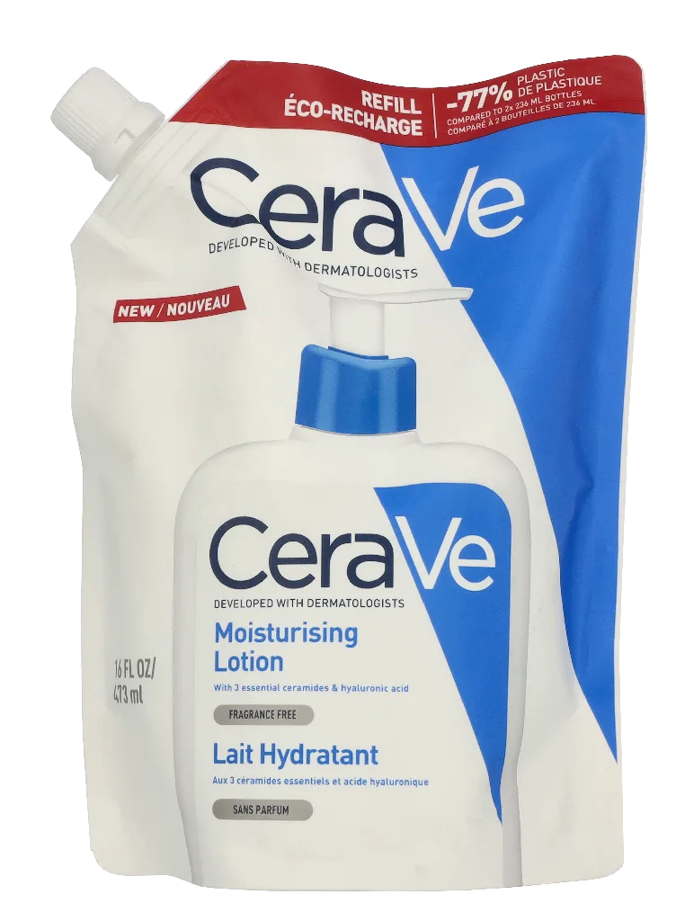 Moisturising Lotion Eco Refill de CeraVe en 473 ml – photo du produit
