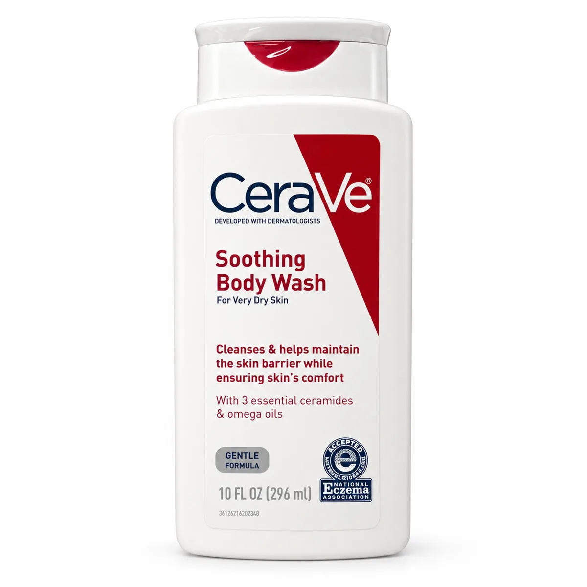 Soothing Body Wash Droge Huid - Hydraterende douchegel - 3 Ceramides by CeraVe in 296 ml – product photo