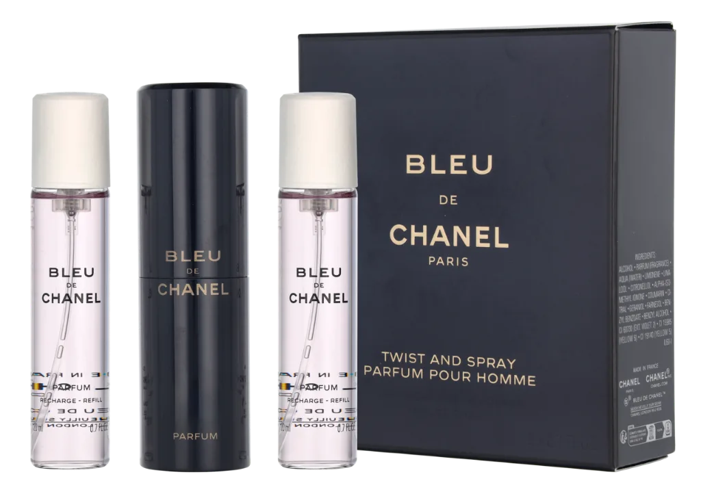 Bleu De Chanel Pour Homme Giftset Eau de Toilette 60 ml Heren de Chanel – photo du produit