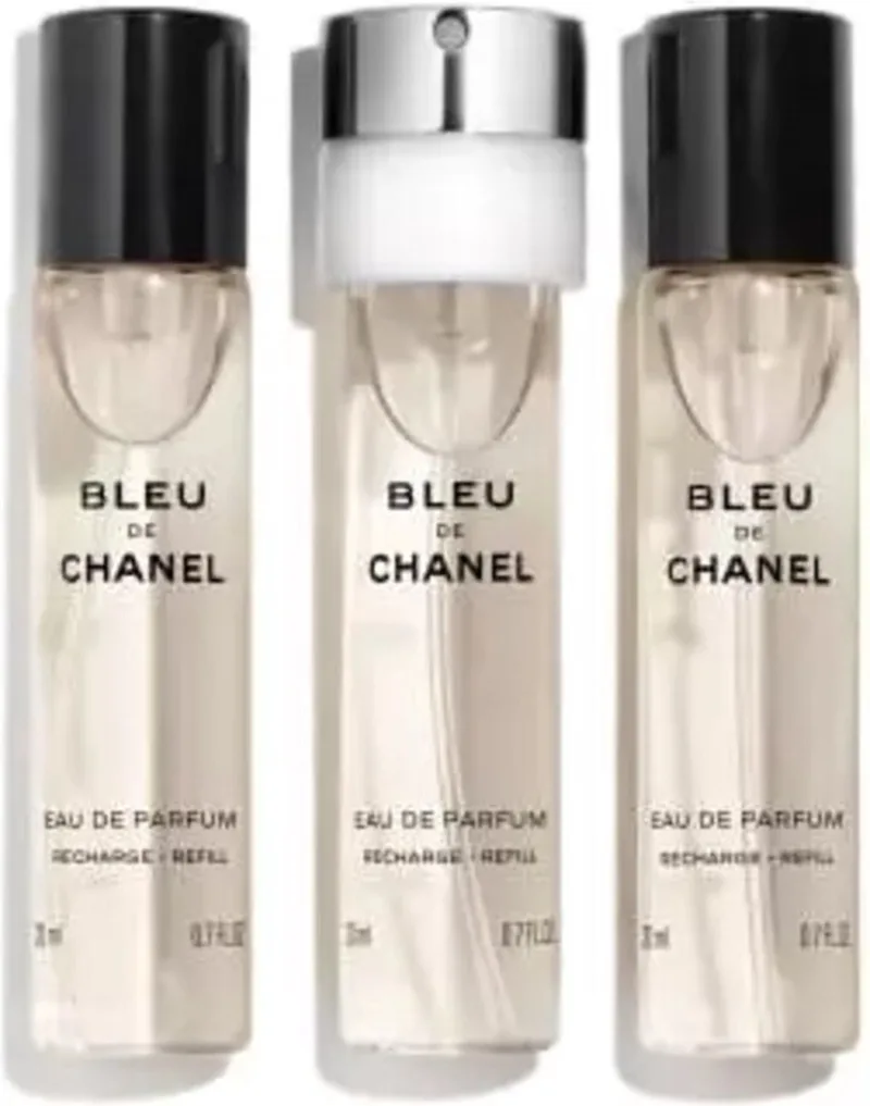 Bleu de Chanel Twist and Spray Refill - 3 x 20 ml - eau de parfum - 3 navullingen von Chanel – Produktfoto 1 von 3