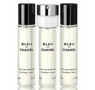 Bleu de Chanel Twist and Spray Refill - 3 x 20 ml - eau de parfum - 3 navullingen von Chanel – Produktfoto 2 von 3