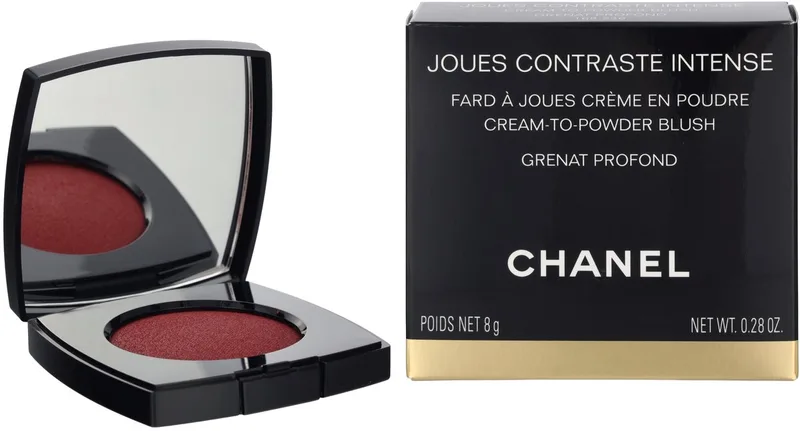 Joues Contraste Intense Powder Blush 8 g by Chanel in Grenat Profond – product photo