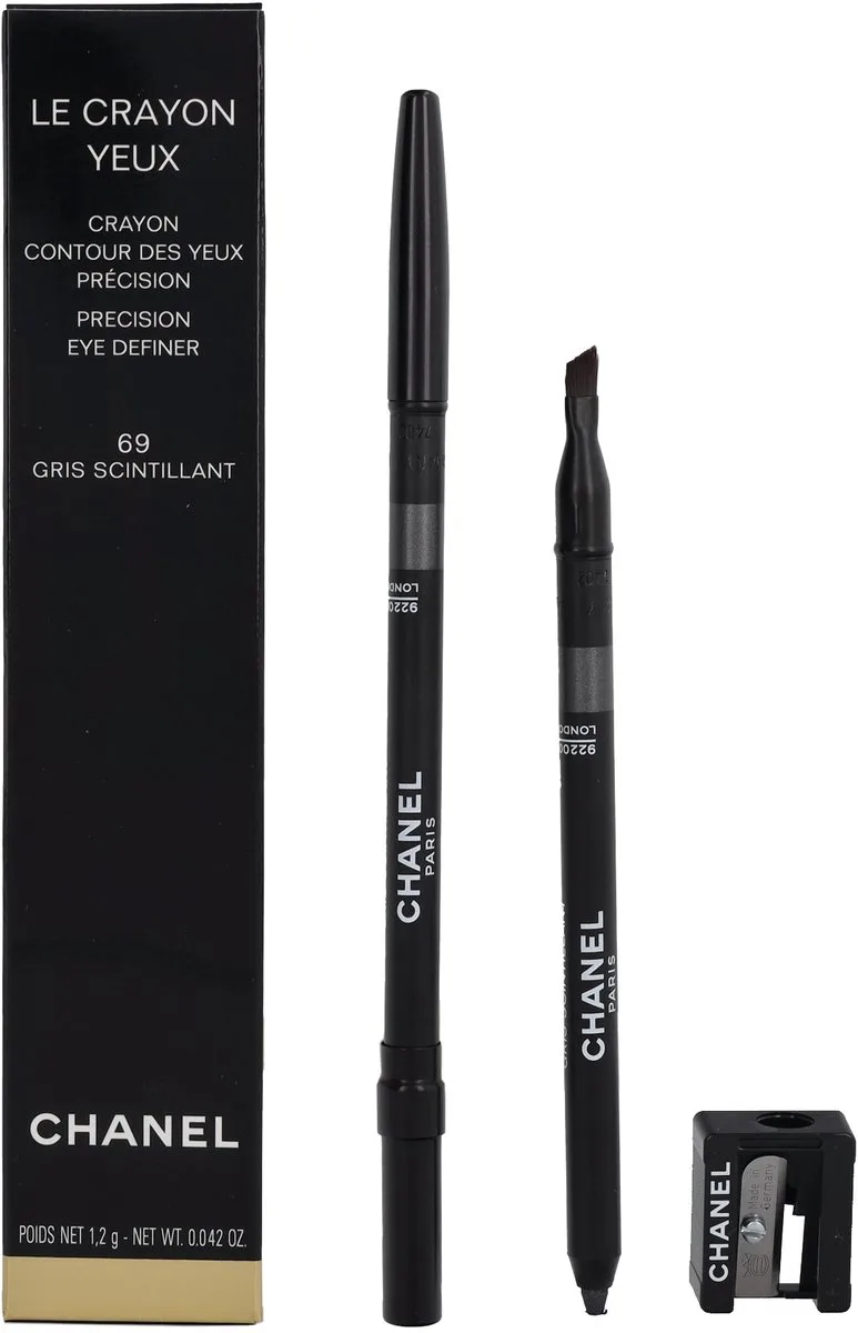 Le Crayon Yeux Precision Eye Definer - #69 Gris Scintillant fra Chanel i Sprankelend, Grå – produktbillede