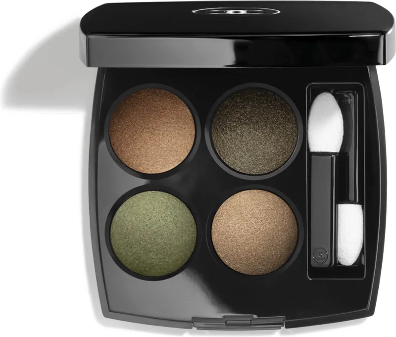 Les 4 Ombres Multi-Effect Quadra Eyeshadow - 318 Blurry Green - 2 g - oogschaduw pallet von Chanel in 318 – Produktfoto
