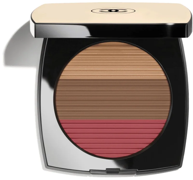 Les Beiges Healty Glow Sun-Kissed Powder - 15 g - Poeder Bronzer by Chanel in Deep Rose Gold – product photo