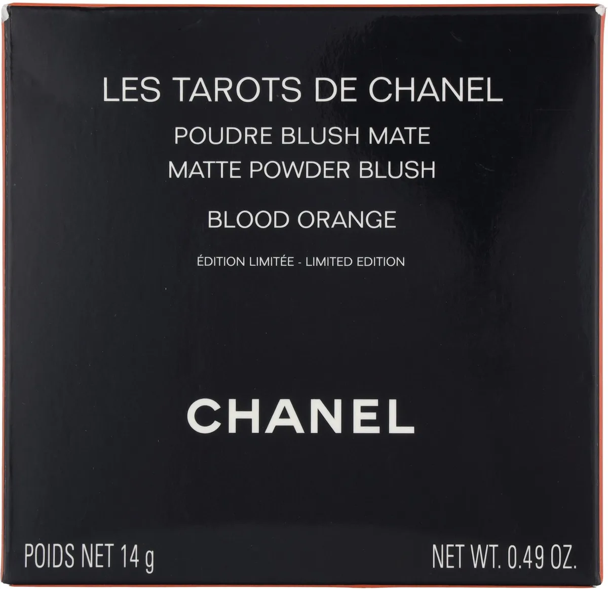 Les Tarots De Chanel Poudre Blush Mate 14 g - Blood Orange de Chanel – photo du produit