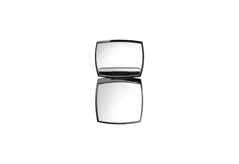 Mirror Duo - make-up spiegel voor tas van Chanel in Zilver Zwart – productfoto 2 van 2