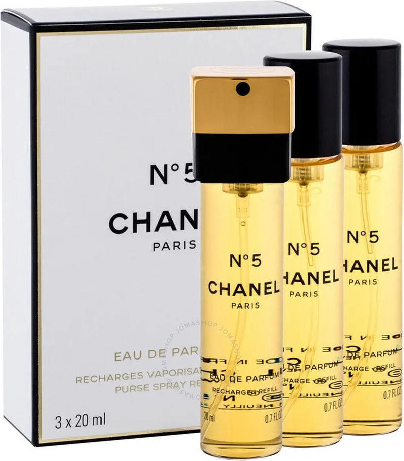 N5 - Eau de Parfum Tasverstuiver -3 ST van Chanel in 60 ml – productfoto