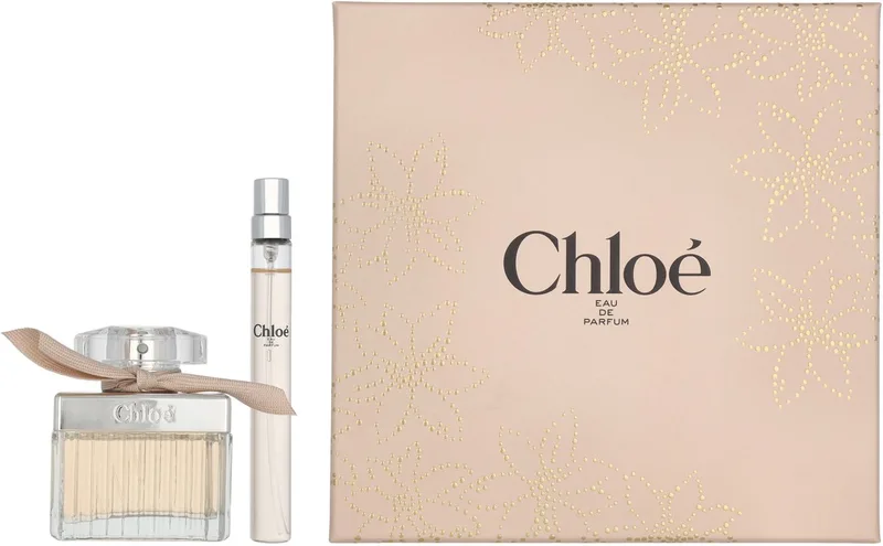 By Chloe Giftset 60 ml - Edp Spray 50ml/Edp Spray 10ml fra Chloé – produktbillede