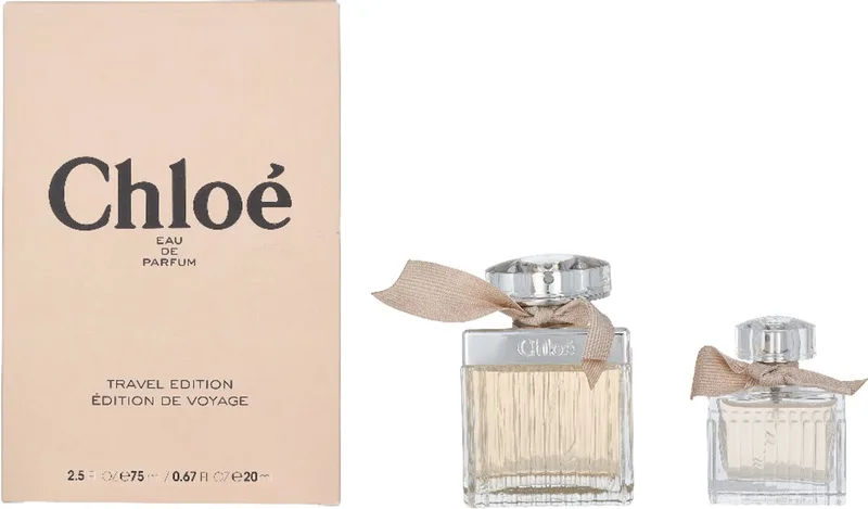 By Chloé Giftset - Eau de parfum Spray 75ml + Eau De Parfum Spray 20 ml van Chloé – productfoto