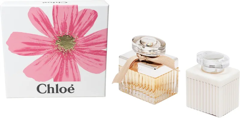 Duft-Set Chloé, 2-tlg., Blumiger Duft mit Litschi, Freesie, Magnolie, Rosenblätter und Zeder. de Chloé – photo du produit 1 sur 3