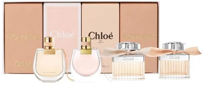 Variety 4 Piece Mini Signature Eau De Parfum Set By Chloe 4x 5ml fra Chloé – produktbillede