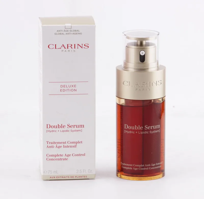 Anti-Falten-Serum Clarins - Double Serum - Complete Age Control Concentrate fra Clarins i 75 ml – produktbillede