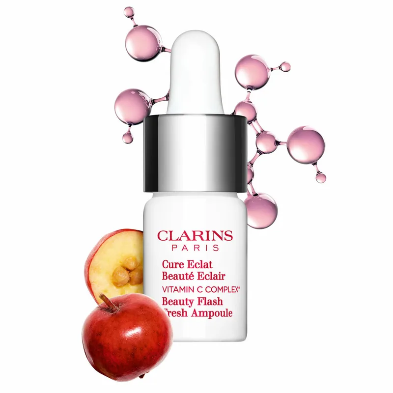 Beauty Flash Ampoule Vitamin C Serum van Clarins in 8 ml – productfoto 2 van 4