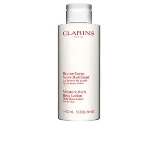 Bodylotion Körperpflege Moisture-Rich Body Lotion Packung, 1-tlg., BodyLotion fra Clarins i Hvid, 400 ml – produktbillede 2 af 3