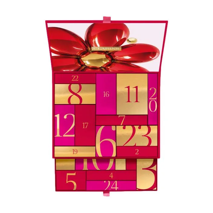 Clarins 24 Daagse Adventskalender Verzorging Make Up Clarins - Holiday Season 2026 24-daagse Adventskalender - Verzorging & Make-up de Clarins – photo du produit