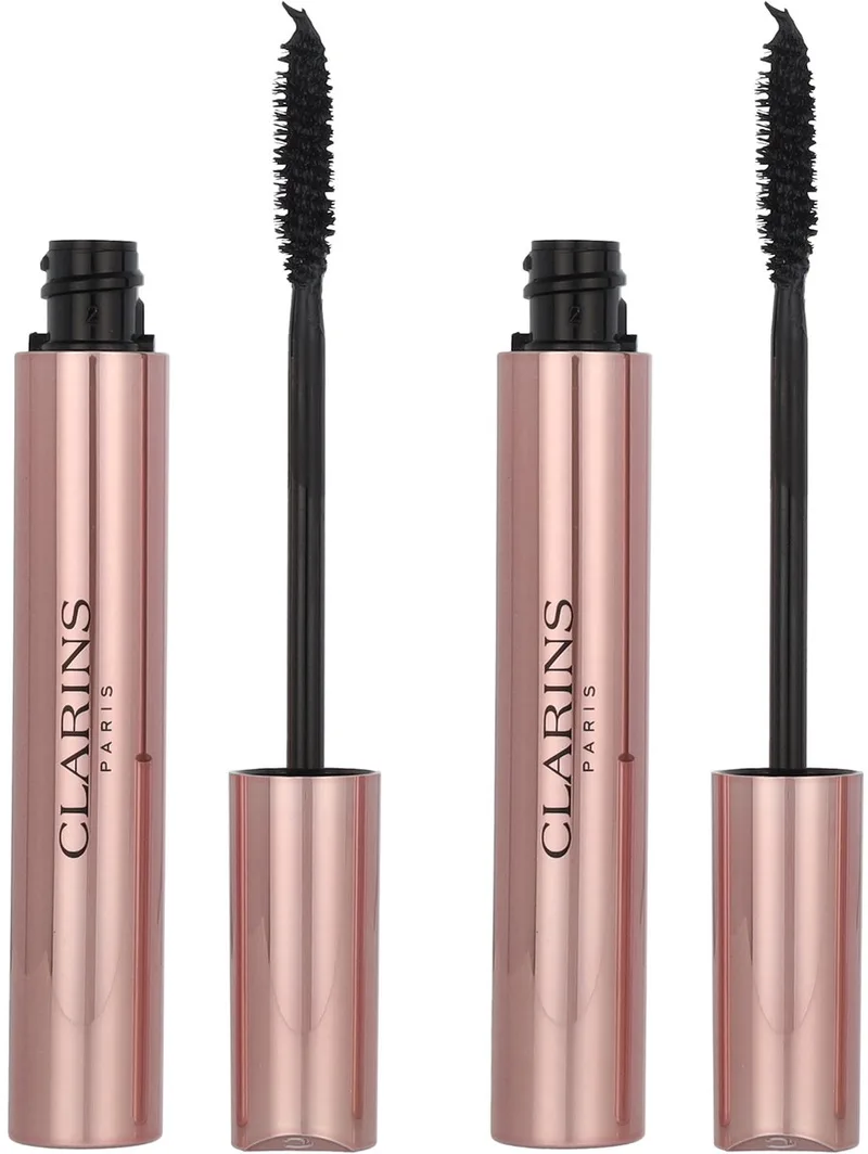 CLARINS WONDER PERFECT 4D BLACK MASCARA DUO SET 2X 8ML WONDER PERFECT 4D BLACK MASCARA de Clarins – photo du produit